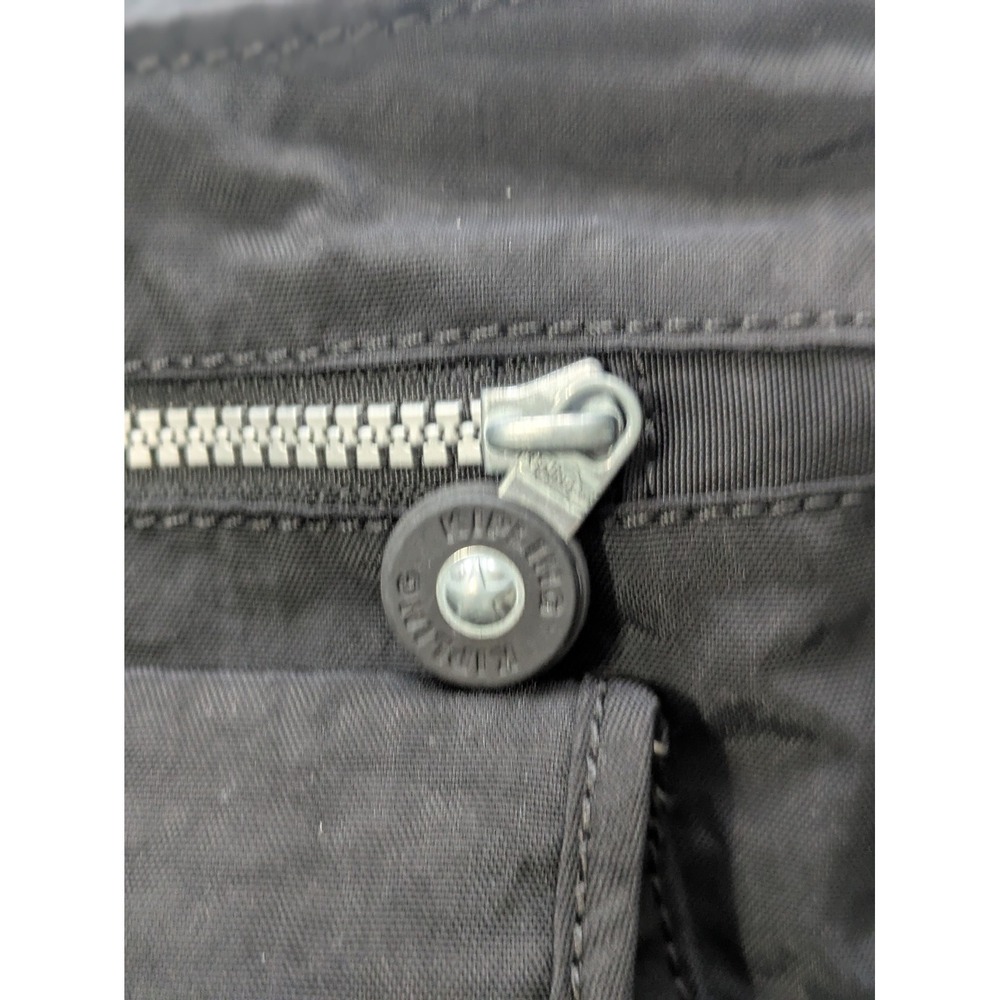 Kipling Davina Black Nylon Crossbody Bag - with Gorilla Charm - Picture 2 of 9